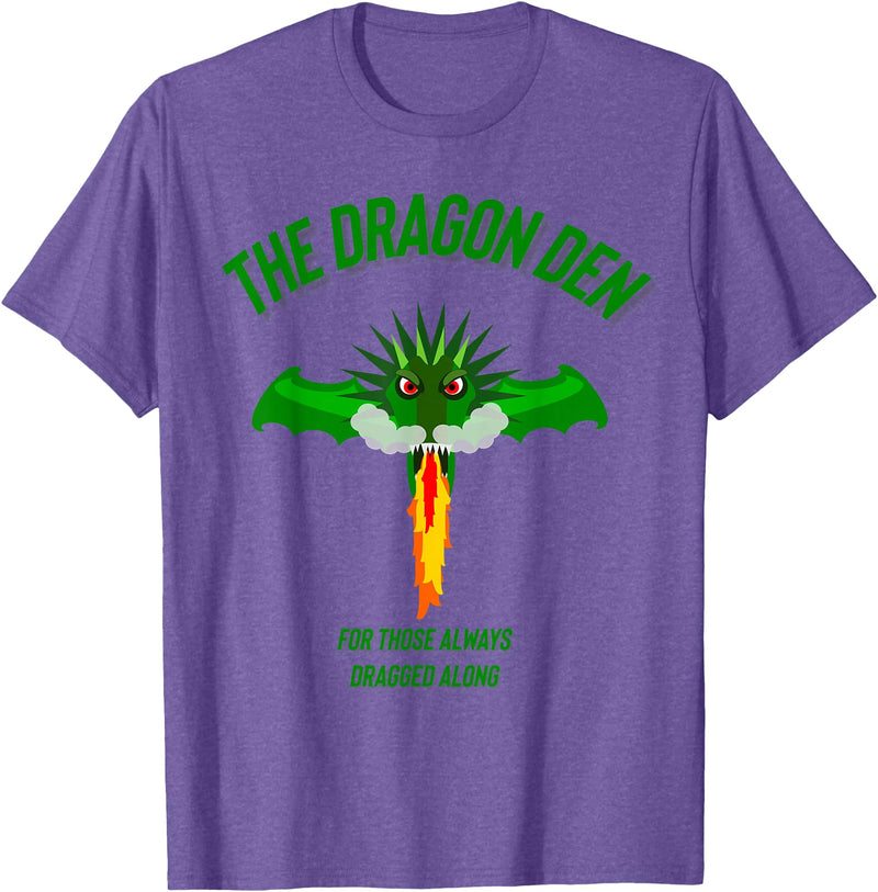 Cirillo and Son The dragon den younger sibling parents scouts T-Shirt - Purple Heather