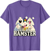 Funny Joke Silly Hamster Brain Rot Meme T-Shirt - Purple Heather
