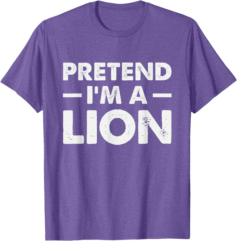Pretend I’m A Lion Pretend I'm A Lion T-Shirt - Purple Heather