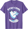 Stay Cool Polar Bear Arctic North Pole Gift Stay Cool | Polar Bear | Arctic North Pole T-Shirt - Purple Heather