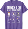 Hamster Women Kids Girls T-Shirt - Purple Heather