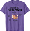 Sweet Anatomy of a Furry Potato Guinea Pig Gifts Anatomy Of A Furry Potato Guinea Pig Lover T-Shirt - Purple Heather