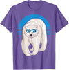 Climate Change Animal Polar Bears Gifts Arctic Animal Lovers Cool Sunglasses Retro Polar Bear T-Shirt - Purple Heather