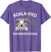 Teacher Gift T-Shirts and Apparel Cute Koala Paraprofessional Gift Appreciation T-Shirt T-Shirt - Purple Heather