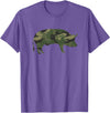 Pig Humor Co. Camo Pig Funny Camouflage Pattern Pig Army Military Colours T-Shirt - Purple Heather