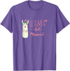 Llama Get Married Funny Bachelorette Party Novelty Llama Get Married Shirt Funny Bride Bachelorette Party T-Shirt - Purple Heather