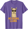 Am End Fashion No Drama, Llama - Cool Look T-Shirt - Purple Heather