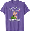Owner Of Skinny Guinea Pig Gifts Shirts & Hoodies Kids Funny Girl Who Loves Hairless Guinea Pig Mom Lover T-Shirt - Purple Heather