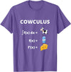 Math Geek Collection Funny Maths Cowculus Math Cows Product T-Shirt - Purple Heather