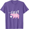 Grandma-Bear Tees Mother's Day Gigi Bear For Your Mom and Grandma Christmas T-Shirt - Purple Heather