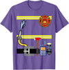 Easy lazy Costume by PequeKids Boys Girl Men Kid Women's Fireman Firefighter Lazy Costume T-Shirt - Purple Heather