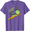 guineamerch Guinea Pig Wheeked Witch Halloween T-Shirt - Purple Heather
