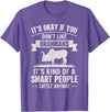 Funny Brahmans Gift for Men & Rancher Smart People Cattle Farmer - Cow Breeds Brahmans T-Shirt - Purple Heather