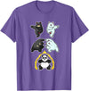 Wowsome! Panda Fusion Funny Panda Bear Lovers T-Shirt - Purple Heather