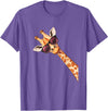 ÄGiräffeCo. Funny Giraffe Sunglasses T-Shirt - Purple Heather