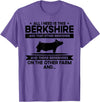 Funny Berkshire Pig Gift for Men & Women I Need This Pig Breeder Farmer - Berkshire T-Shirt - Purple Heather