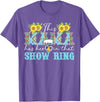Proud Pig Show Mom Mother's Day Proud Pig Show Mom Pig Show Mother Pig Show Mama T-Shirt - Purple Heather