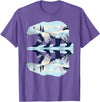 Polar Wildlife Fan Lover Nature Polar Bear Arctic Wildlife Nature Lover Animal Art Kids T-Shirt - Purple Heather