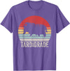 Catch Some Rays Vintage Retro Tardigrade Microbiology Water Bear T-Shirt - Purple Heather