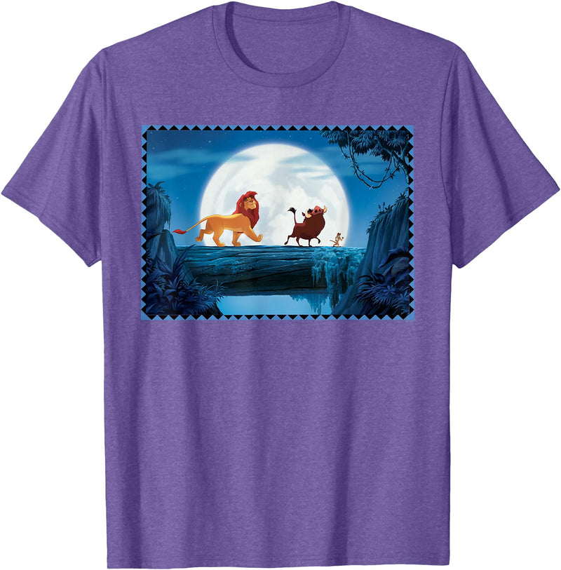Disney The Lion King 30th Anniversary Hakuna Matata March T-Shirt - Purple Heather