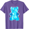 Urban Empyre Blue Gummy Bear Candy T-Shirt - Purple Heather