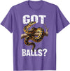 Royal Ball Python Supplies Snake Owner Herpetology Funny Ball Python Lover Balls Reptile Keeper Snake Owners T-Shirt -