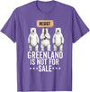 Greenland is not for sale Merch Greenland is not for Sale Polar Bear Greenland Denmark T-Shirt - Purple Heather