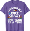 Best Fish Tank Gift For Aquarium Lovers Fishkeeper Funny Aquarium Designs Men Dad Husband Fish Tank Fishkeeping T-Shirt - Purple Heather