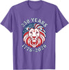 250th Anniversary Vintage Funny Cute Tees 250 Years 250th Anniversary July 4th Lion T-Shirt - Purple Heather