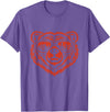 Bear Lover Merch Bear Sunglasses - Bear Lover T-Shirt - Purple Heather