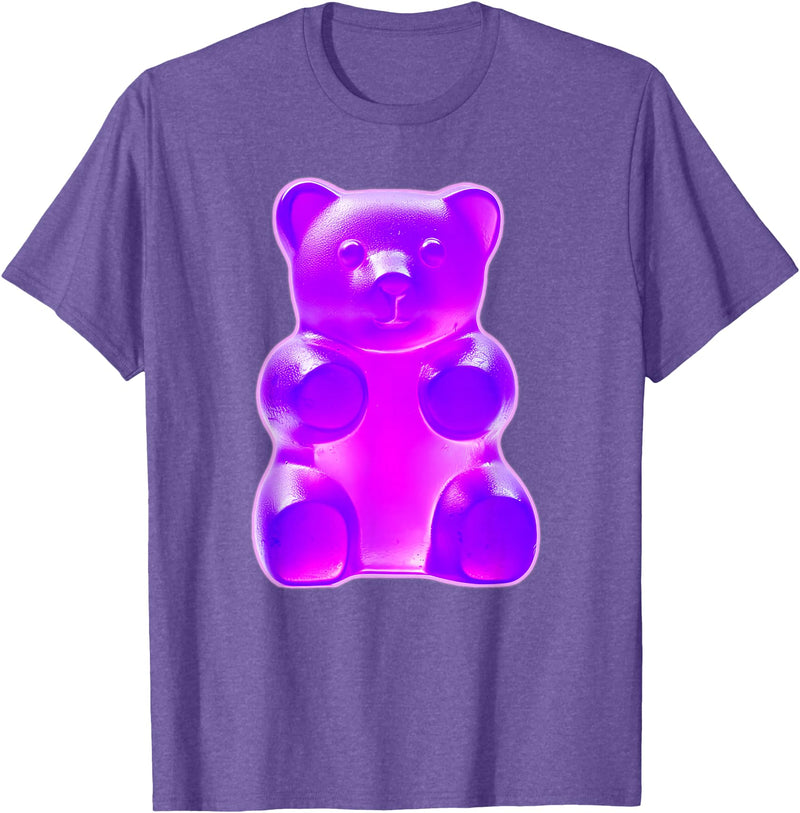 Urban Empyre Purple Gummy Bear T-Shirt - Purple Heather