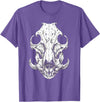Hog Hunter Skull Co. Hog Hunter Skull Hunting Wild Hog Pigs T-Shirt - Purple Heather
