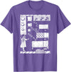 Vintage Fairy Tale Shirts The 3 Bears Vintage Goldilocks Retro Fairy Tale T-Shirt - Purple Heather