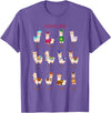 Funny Llamas A Year Of Llamas Funny Llama Alpaca T-Shirt - Purple Heather