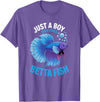 Betta Fish Shirts & Gifts for Boys Boys Betta Fish T-Shirt - Purple Heather