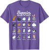 Rabbits of the World - Bunny T-Shirt in Purple Heather