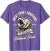 Great Smoky Mountains National Park Tennessee USA Great Smoky Mountains National Park Tennessee Bear Hike T-Shirt - Purple Heather