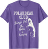 2018 Polar Bear Club Vintage Distressed Tee shirt Polar Bear Club Freezing Water Vintage Distressed T shirt T-Shirt - Purple Heather