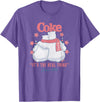 Coca-Cola Fourth of July Polar Bears Real Thing T-Shirt - Purple Heather