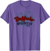 Gene Brown - drawn2themusic Buffalo Soldiers Top T-Shirt - Purple Heather