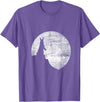 Pet Owner Gift Bunny Moon Rabbit T-Shirt in Purple Heather