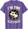 I’m fine, just on my hamster wheel of despair T-Shirt - Purple Heather