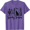 Halloween Spooky Tee Vintage Halloween Horror Spooky Season T-Shirt - Purple Heather