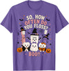 Funny Dental Dentist Halloween Tees How Often Do You Floss Funny Halloween Dentist Dental T-Shirt - Purple Heather