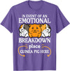 Guinea Pig Shirts For Men Women Kids Gift Emotional Breakdown Place Guinea Pig Cavy Pet Women Men Kids T-Shirt - Purple Heather