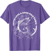 Fisherman Apparels & Fishing Gifts For Men & Women Gotta Love A Good Pole Dance, Fishing Fishermen Fish Angler T-Shirt - Purple Heather