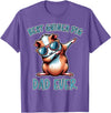 Funny Guinea Pig Daddy Cute Guinea Pig Designs Guinea Pig Dad Funny Guinea Pig T-Shirt - Purple Heather