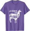 Como Se Llama T-Shirt - Purple Heather