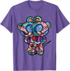 Voodoo Teddy Bear by - Sugar Kai Pastel Goth Two Headed Teddy Bear Voodoo Doll For Men T-Shirt - Purple Heather