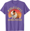 Guinea Pig Lovers Guinea Pig Tees Guinea Pig Shirt Worlds Best Guinea Pig Dad Furry Potato T-Shirt - Purple Heather